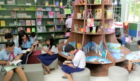 Đổi mới hoạt động thư viện, phát triển kỹ năng đọc cho thiếu nhi