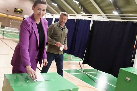 Đảng Dân chủ xã hội giành số phiếu cao nhất cuộc bầu cử ở Đan Mạch