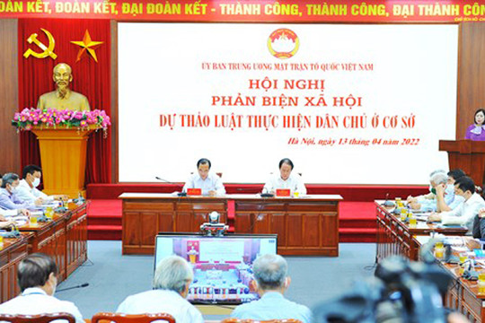 Phát huy vai trò, nâng cao chất lượng, hiệu quả công tác giám sát, phản biện xã hội của Mặt trận Tổ quốc Việt Nam và các tổ chức chính trị - xã hội