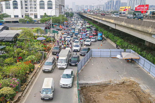 Nghiên cứu giải pháp giảm ùn tắc trên đường Nguyễn Xiển
