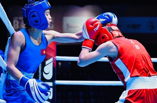 Đánh bại võ sĩ Nhật Bản, Nguyễn Thị Tâm lần thứ hai vô địch giải Boxing châu Á
