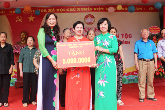 Sôi nổi Ngày hội Đại đoàn kết toàn dân tộc tại quận Thanh Xuân