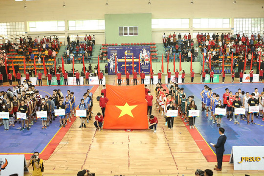 Khởi tranh Giải Bóng rổ 3x3 vô địch sinh viên Hà Nội lần thứ I - 2022