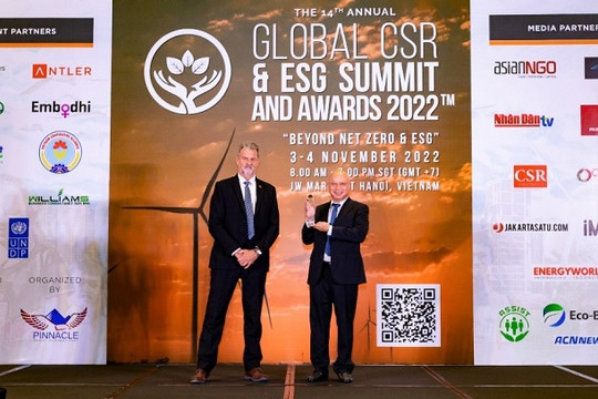 Vinamilk được vinh danh với các giải thưởng lớn trong hội nghị CSR & ESG toàn cầu 2022