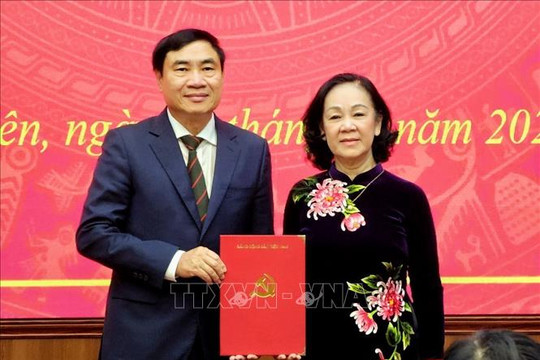 Đồng chí Trần Quốc Cường giữ chức Bí thư Tỉnh ủy Điện Biên