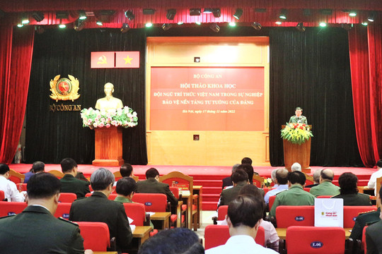 Đội ngũ trí thức Việt Nam tích cực bảo vệ nền tảng tư tưởng của Đảng