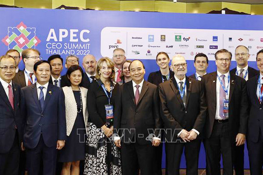 Chủ tịch nước Nguyễn Xuân Phúc dự tọa đàm cấp cao với Liên minh Doanh nghiệp Hoa Kỳ - APEC