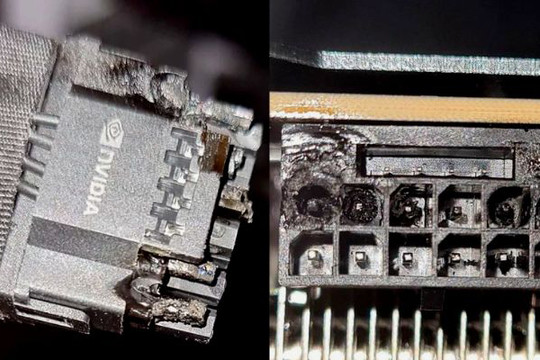 Dây cắm nguồn card đồ họa NVIDIA có thể bị nóng chảy khiến hư hại máy tính
