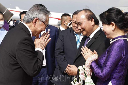 Chủ tịch nước kết thúc tốt đẹp chuyến thăm chính thức Thái Lan và dự Hội nghị APEC 2022