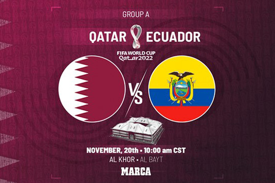 Chủ nhà Qatar đã sẵn sàng cho trận khai mạc vòng chung kết FIFA World Cup 2022