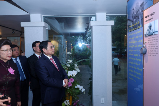 Thủ tướng Phạm Minh Chính dự các hoạt động kỷ niệm 100 năm Ngày sinh Thủ tướng Võ Văn Kiệt