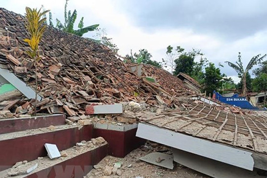 Động đất ở Indonesia: 162 người thiệt mạng, hàng trăm người bị thương