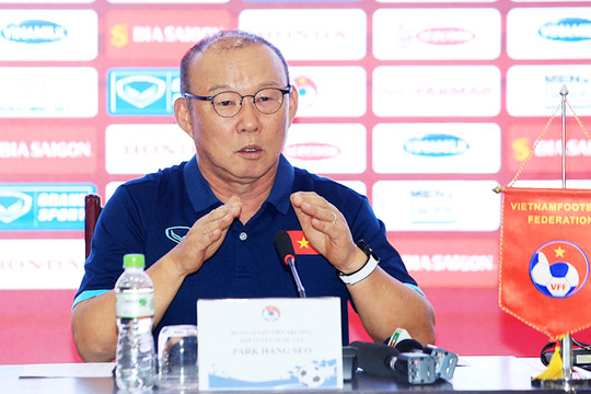 Huấn luyện viên Park Hang-seo: “Thời gian này sẽ tập trung tổng lực cho AFF Cup 2022”