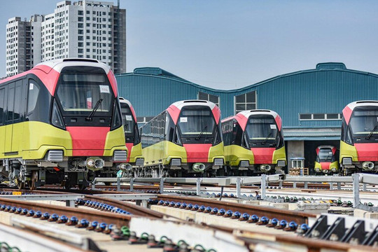 Tuyến đường sắt đô thị Nhổn - ga Hà Nội chạy thử từ ngày 5-12