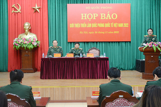 170 đơn vị, doanh nghiệp tham gia triển lãm Quốc phòng quốc tế Việt Nam năm 2022