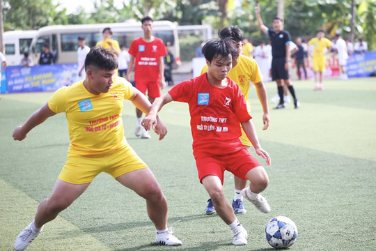 Khai mạc Giải bóng đá học sinh trung học phổ thông Hà Nội - An ninh Thủ đô 2022