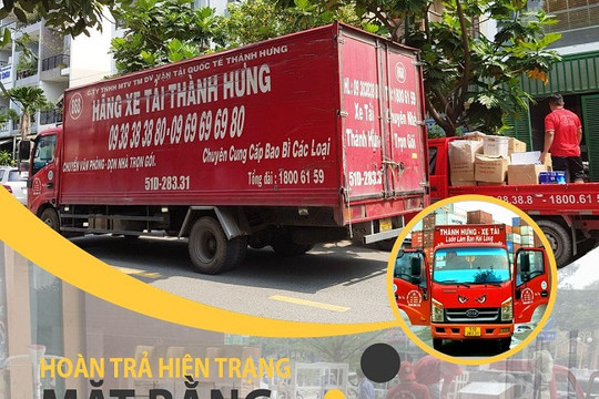 Taxi tải Thành Hưng: 10+ năm kinh nghiệm tháo dỡ, hoàn trả hiện trạng văn phòng