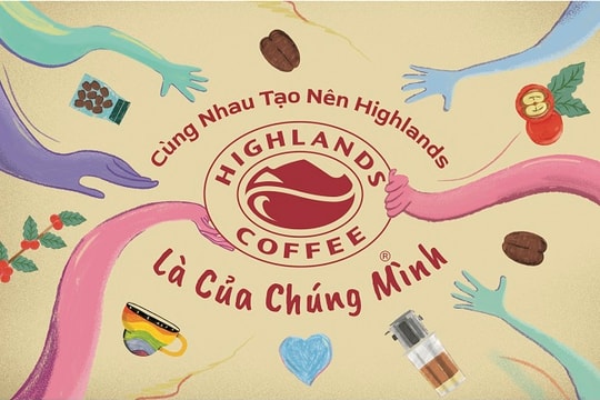 Sau 23 năm phát triển, Highlands Coffee ra mắt thông điệp hướng về cộng đồng