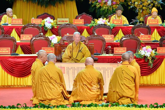 Đại hội đại biểu Phật giáo toàn quốc lần thứ IX thành công tốt đẹp