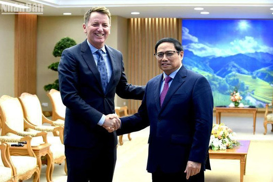 Thủ tướng Phạm Minh Chính tiếp lãnh đạo Tập đoàn Nike