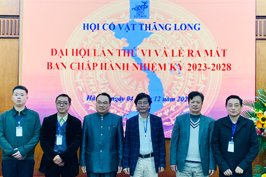 Ra mắt Ban Chấp hành Hội Cổ vật Thăng Long - Hà Nội nhiệm kỳ 2023-2028