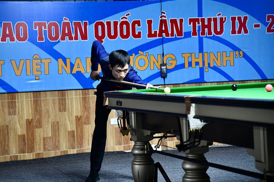 Hà Nội giành thêm 2 Huy chương vàng billiards & snooker