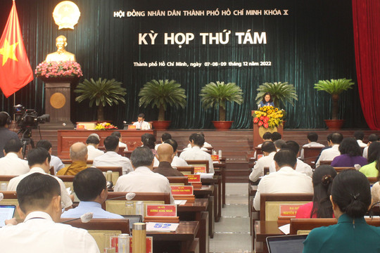 Khai mạc kỳ họp thứ tám, HĐND thành phố Hồ Chí Minh