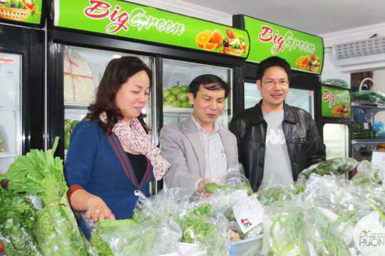 Khai trương điểm bán sản phẩm OCOP tại phường Khương Trung, quận Thanh Xuân