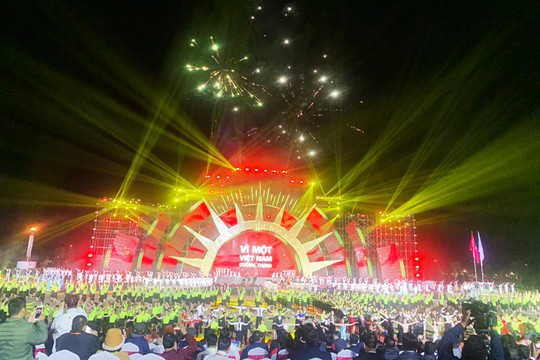 Trang trọng, rực rỡ sắc màu Lễ khai mạc Đại hội Thể thao toàn quốc lần thứ IX - 2022