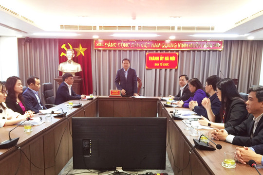 Ban Tổ chức Thành ủy Hà Nội thí điểm thi tuyển một số chức danh trưởng, phó trưởng phòng