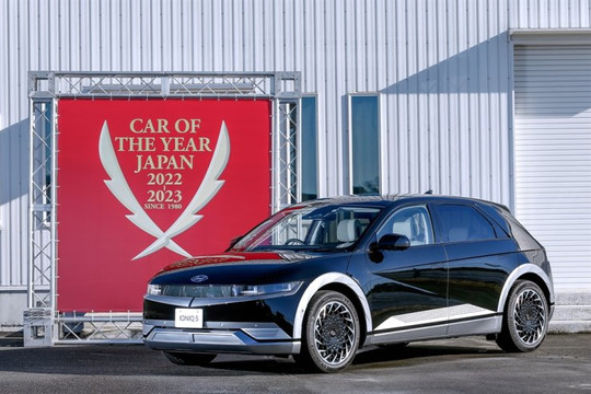 Ô tô Hàn Quốc lần đầu đoạt giải ''Xe của năm'' tại Nhật Bản