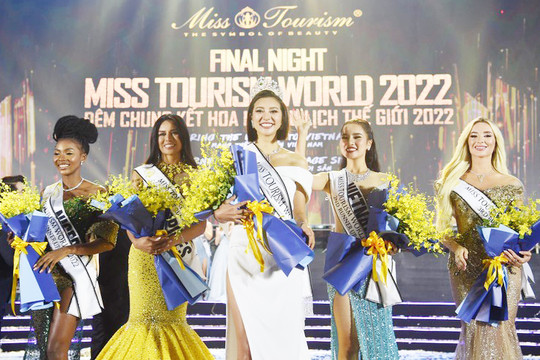 Người đẹp Nhật Bản đăng quang Hoa hậu Du lịch thế giới 2022, Việt Nam giành Á hậu 2