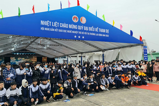 Hà Nội: Hơn 10.000 người tham gia Hội nghị gắn kết giáo dục nghề nghiệp với thị trường lao động