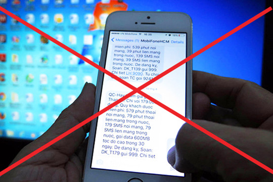 Hà Nội: Ban hành quy trình xử lý đối với tin nhắn rác, quảng cáo sai quy định