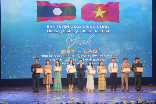 Ý nghĩa cuộc thi ''Tìm hiểu lịch sử quan hệ đặc biệt Việt Nam - Lào, Lào - Việt Nam'' năm 2022