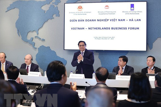 Thủ tướng Phạm Minh Chính dự Diễn đàn doanh nghiệp Việt Nam – Hà Lan