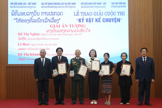 Cuộc thi "Kỷ vật kể chuyện" góp phần vun đắp tình hữu nghị của nhân dân hai nước Việt - Lào