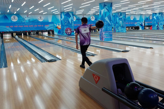 90 vận động viên tranh tài môn bowling tại Đại hội Thể thao toàn quốc lần thứ IX