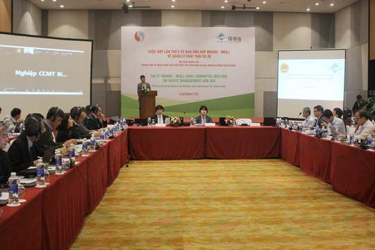 Việt Nam và Nhật Bản chia sẻ kinh nghiệm trong quản lý, xử lý chất thải