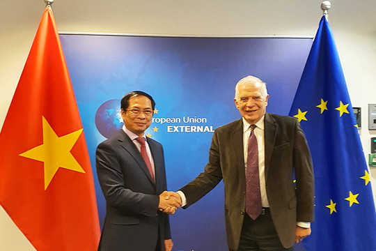 Việt Nam là một trong những đối tác quan trọng nhất tại khu vực Ấn Độ Dương – Thái Bình Dương của EU