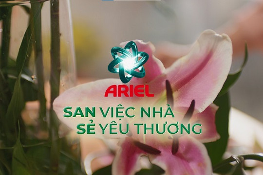 Nhãn hàng Ariel kêu gọi ''San việc nhà, sẻ yêu thương''