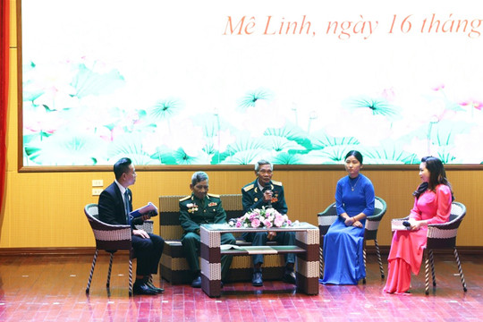 Huyện Mê Linh kỷ niệm 50 năm Chiến thắng “Hà Nội - Điện Biên Phủ trên không”