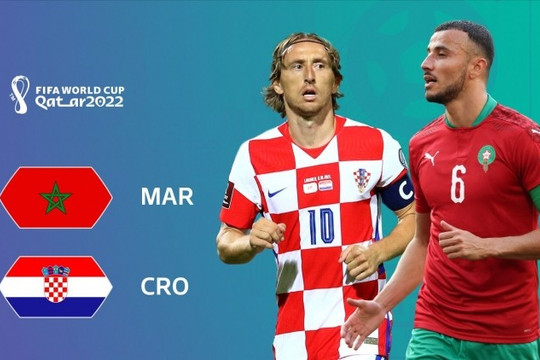 World Cup 2022: Cuộc tái đấu hấp dẫn giữa Croatia và Morocco