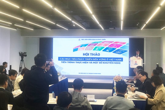 Thúc đẩy phát triển bền vững ở Việt Nam