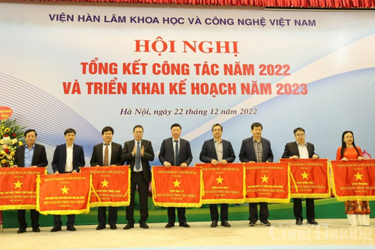 Năm 2022: Viện Hàn lâm khoa học và công nghệ Việt Nam công bố hơn 2.000 công trình nghiên cứu