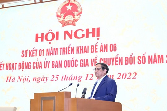 Thủ tướng Chính phủ Phạm Minh Chính: “Năm Dữ liệu số” 2023, xây dựng Trung tâm Dữ liệu quốc gia, tạo lập giá trị mới