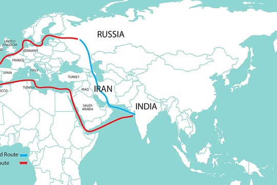 Nga - Iran xây dựng hành lang thương mại xuyên lục địa: Cơ hội và tiềm năng phát triển mới