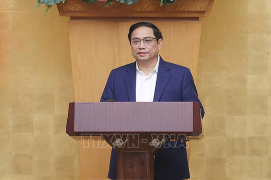 Thủ tướng Phạm Minh Chính: Việc xây dựng pháp luật phải thể chế hóa, đưa các nghị quyết của Đảng vào cuộc sống