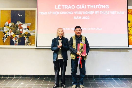 Trao giải thưởng Hội Mỹ thuật Việt Nam năm 2022