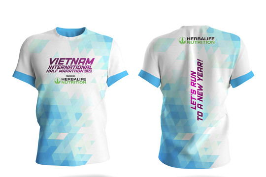 GYMWOLF cung cấp áo thi đấu cho VĐV Giải chạy Bán Marathon quốc tế Việt Nam 2023